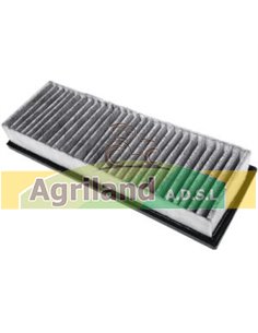 Filtre à air de cabine charbon actif 308x108x30mm RE261353