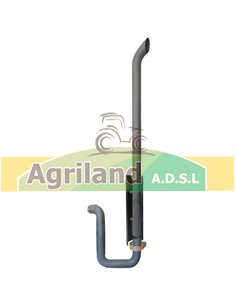 Pot d'échappement 1370xØ61mm A23/AL170250 , AL170250