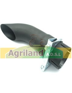 Embout du tuyau d'échappement avec collier 65mm AL115443