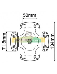 Croisillon 04315375 , 0431537501 , 4315375 , 431537501 , 70272723 , D4315375 , KD4315375  2