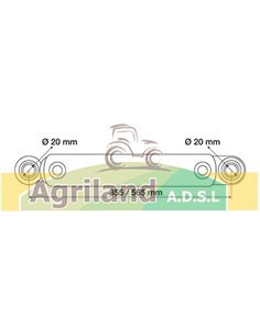 Vérin de direction 1755189887 , 5189887 2