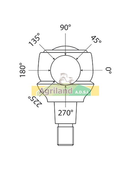 Rotule de barre de direction  566196 , 588837 , 596196 , S63171 , SF594409
