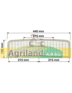 Grille de calandre 4556270 , 4950441 , 4956270 , 5011646 , FA4556270 2