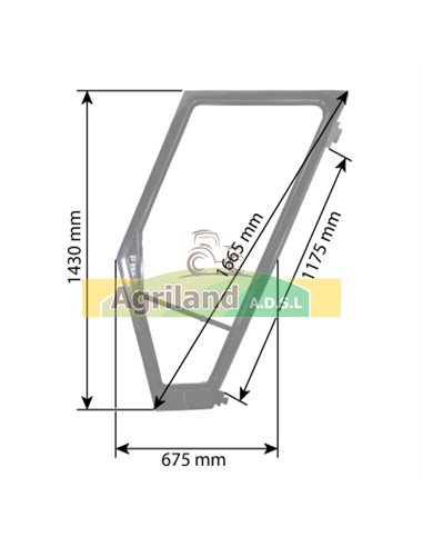 Portière gauche 5130864