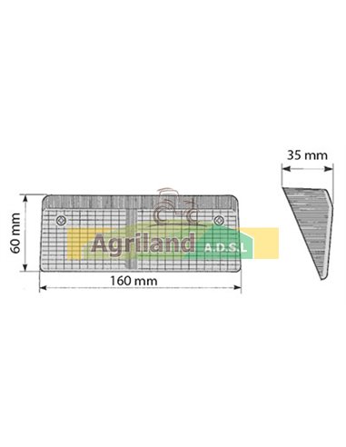 Cabochon gauche 1426603M1 , 2.801.9470.1 , 2.8019.470.1 , 280194701 , 9933138