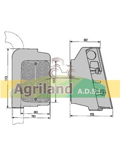 Feu avant droit 173x110mm 5116239 2