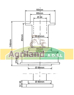 Kit d'embrayage 1930990 , 44013163 , 44017801 2