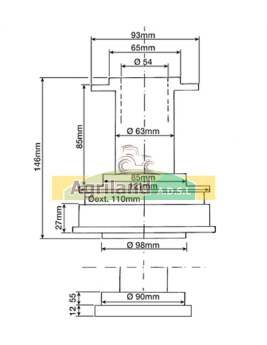 Kit d'embrayage 1930990 , 44013163 , 44017801