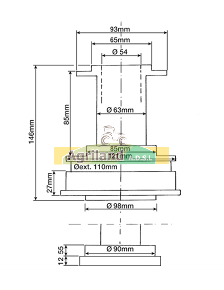 Kit d'embrayage 1930990 , 44013163 , 44017801