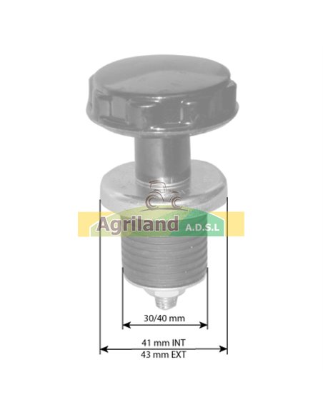Bouchon de remplissage d'huile D5NN-6N60-9A , D5NN6N609A , 83907851
