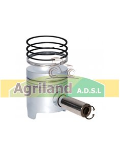 Piston avec segments Ø 100mm 81710338, E1ADDN6102J