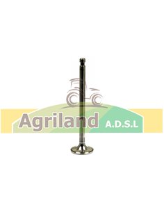 Soupage d'échappement Ø 39.2x9.45mm - L.155.5mm - 30° 723F6505ABA , 81538372 , 81710757 , 81804270 , 81854803 , E1ADDN6505A
