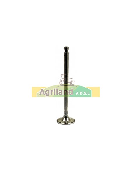 Soupage d'échappement Ø 39.2x9.45mm - L.155.5mm - 30° 723F6505ABA , 81538372 , 81710757 , 81804270 , 81854803 , E1ADDN6505A 