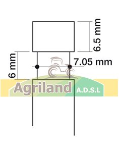 Soupage d'échappement Ø 39.2x9.45mm - L.155.5mm - 30° 723F6505ABA , 81538372 , 81710757 , 81804270 , 81854803 , E1ADDN6505A  2