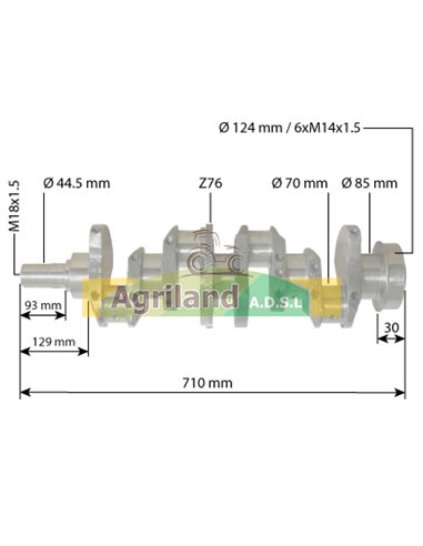 Vilebrequin C5NE6303K