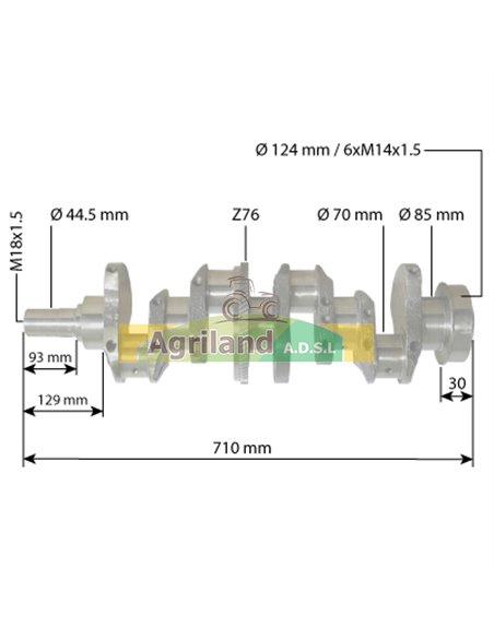 Vilebrequin C5NE6303K