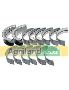 Jeu de coussinets de paliers 0.020" - 0.51mm 81811586, S.65220, S65220, 24/2-7B, VPL3102, 87790359, 87554570, 87554566, 87554562