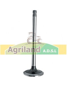 Soupage d'échappement Ø 38.4x9.4mm - L.145.9mm - 45° 81843651 , 83988345 , 87295253 , C5NE6505A , C7NN6050E , C7NN6505A