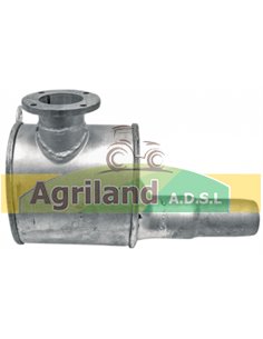 Pot d'échappement Ø INT.56 - L.370mm 73400582