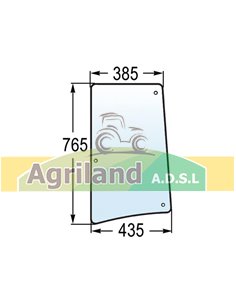 Vitre latérales gauche bombée et teintée L78537 , L78539 , S-L78537 , SL78537