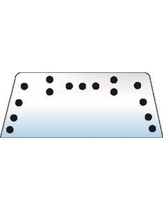 VITRE ARRIÈRE SUPÉRIEURE  83952034, E4NN9442006AA