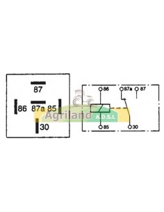 Relais 12V-30A 0.010.2089.2 , 001035890 , 1020892 , 1035890 , 2.7659.107.0 , 2.7752.008.0 , 276591070 , 277520080 , 6203146M1 2