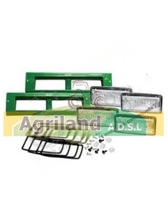 Ensemble de lampe de cabine avant adaptable john deere R161288, RE37450, L102378, L101854