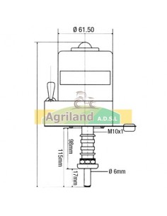 Moteur essui-glace 742146 , M742146 2