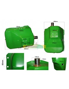 Réservoir fuel 70L AL24219 , AR72910  2