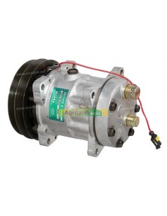 Comresseur climatiseur 2 poilies - Ø 142/150 MM - 210 CC 0441 1400 , 04411400 , 04437338 , 4411400 , 4437338