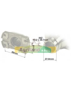 Entraineur prise de force avant RE45451 , RE61882  2