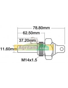 Sonde de température 01174791 , 01175501 , 01177090 , 1174791 , 1175501 , 1177090 , VD01177090 , X830.030.059.000 , X83003005900 2